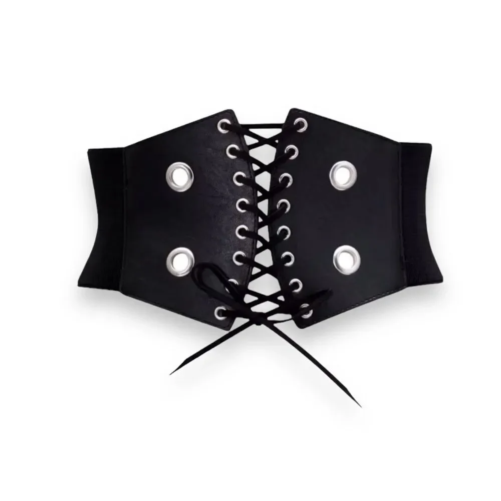 Wild Time Fashion black leather